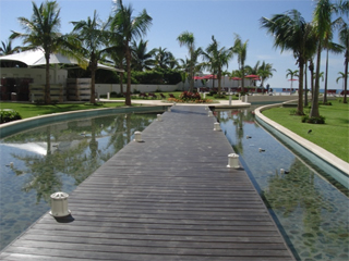 Deck at Bay View Grand Marina Ixtapa
